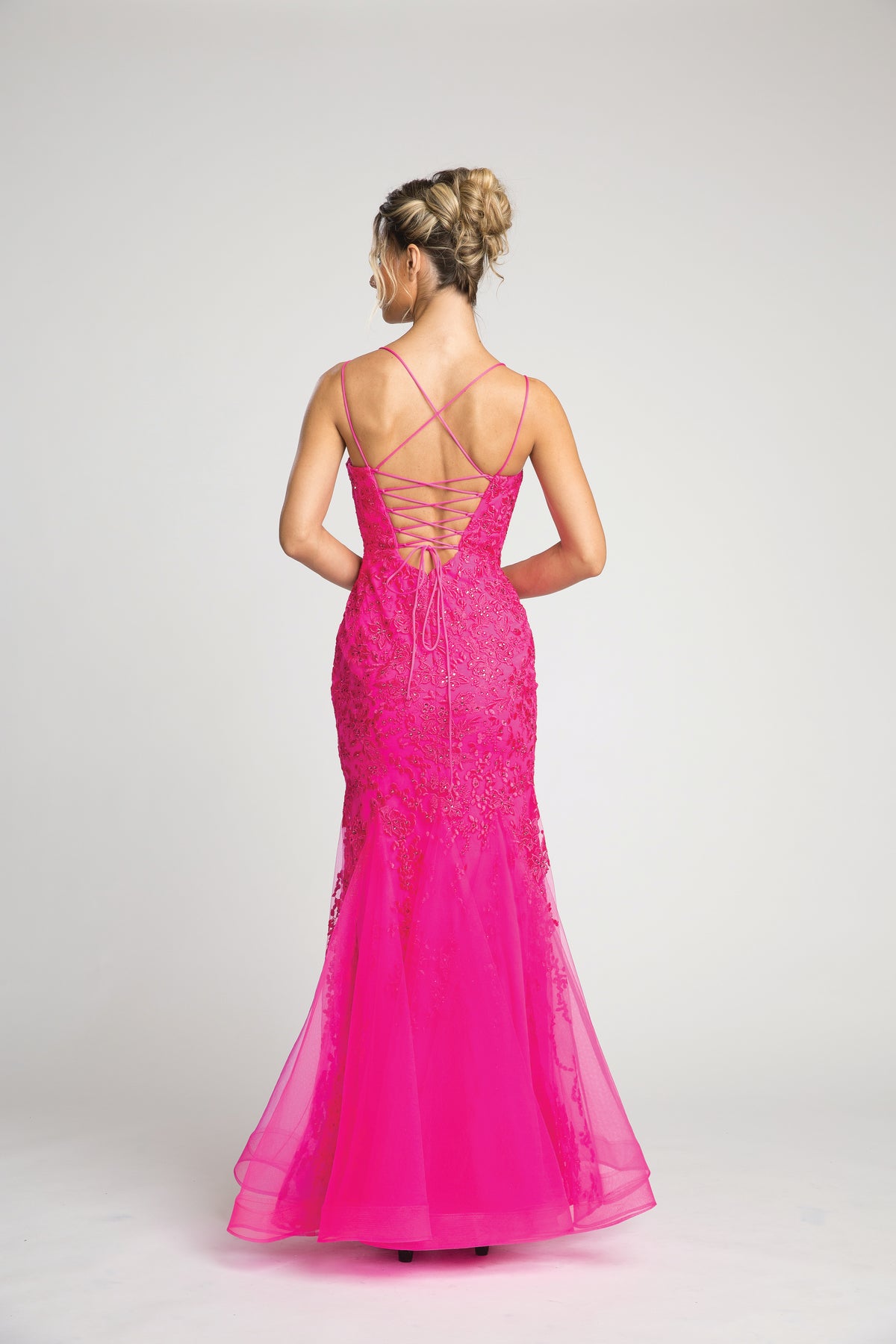 Fiesta 67056 Glittering Mermaid Gown - NORMA REED