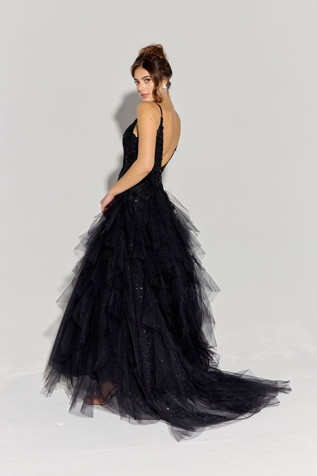 Eureka EK188 Tulle Lace A Line Dress - NORMA REED