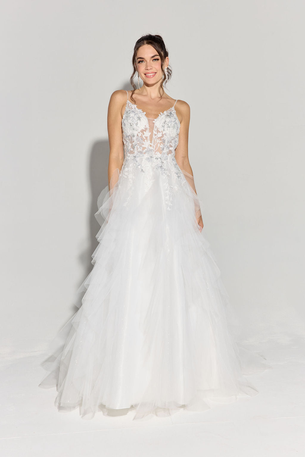 Eureka EK188 Tulle Lace A Line Dress - NORMA REED