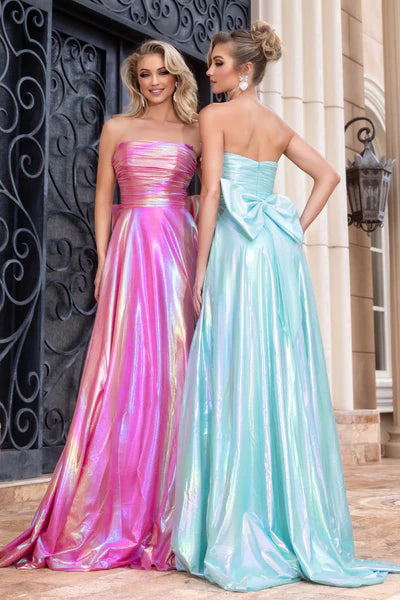 PORTIA & SCARLETT PS25283 Strapless Flowy Gown - NORMA REED