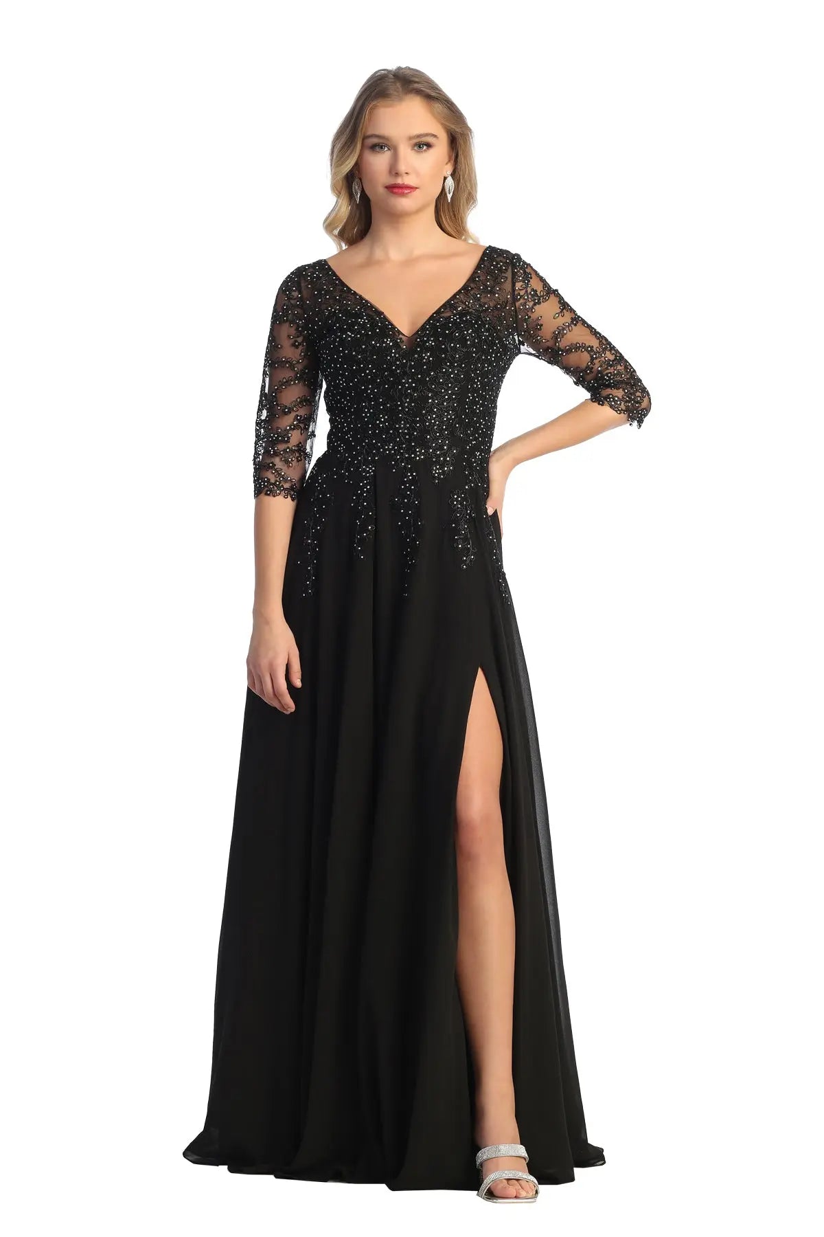 Long-Sleeve-Prom-Dresses NORMA REED