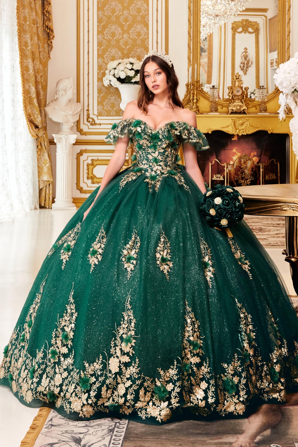 Cinderella Divine 15701 Quinceanera Ball Gown | Quinceanera Dress - NORMA REED