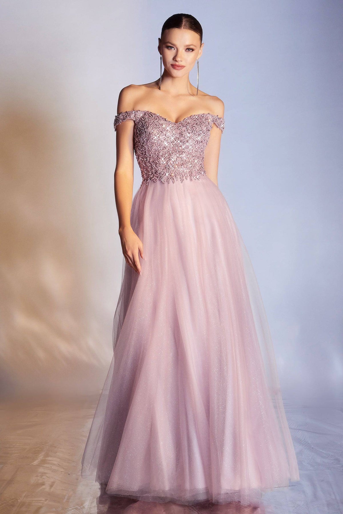 Jawdropping Princess Ball Gown with Glitter Bodice and Layered Skirt #CDCD0177 - NORMA REED