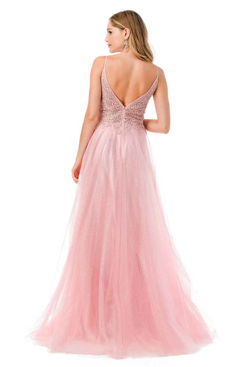 Aspeed Design L2688 Shimmering Blush Gown | 2 Colors - NORMA REED