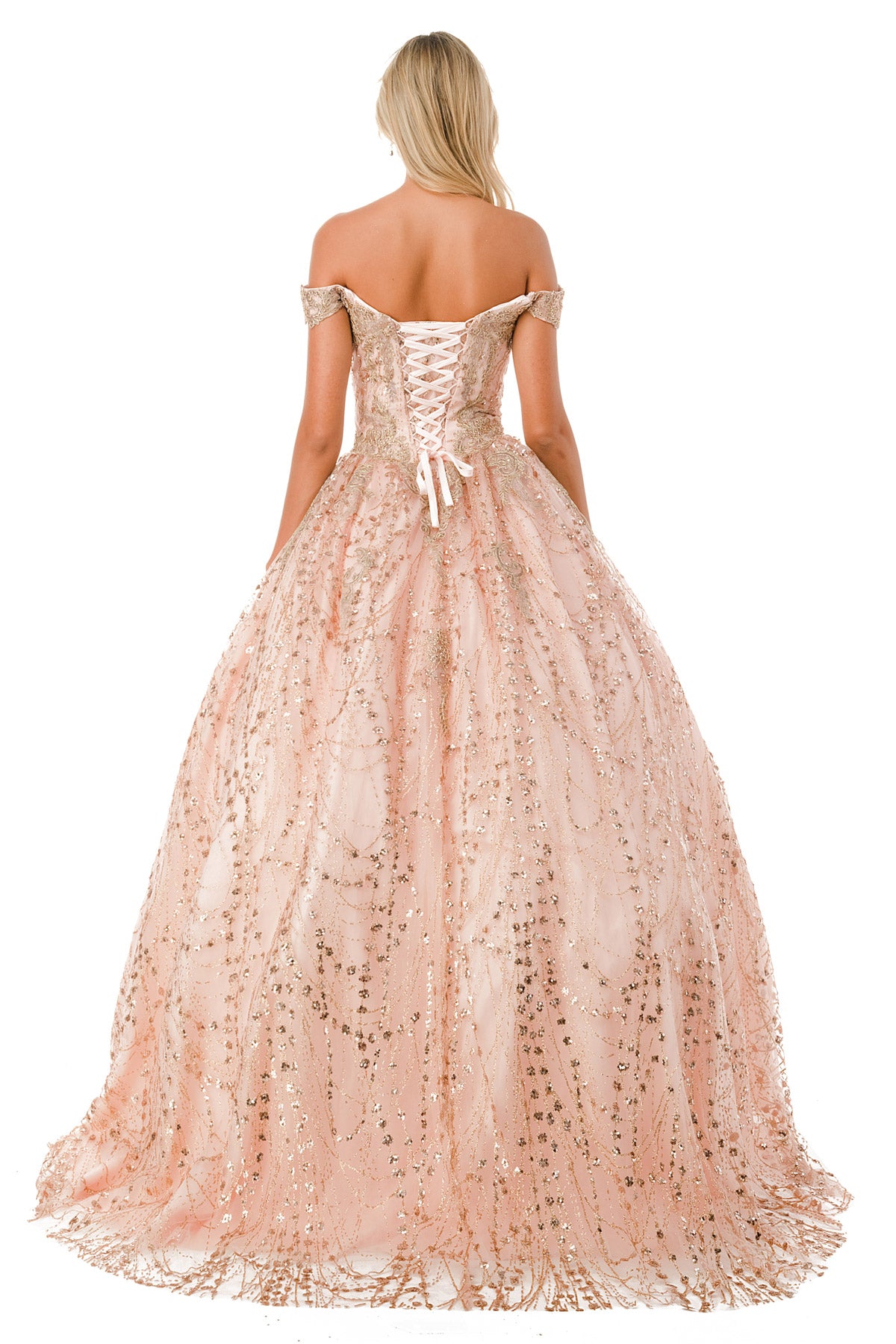 Aspeed L2753T Stunning Seqin Embroidered Quinceanera Dress - NORMA REED