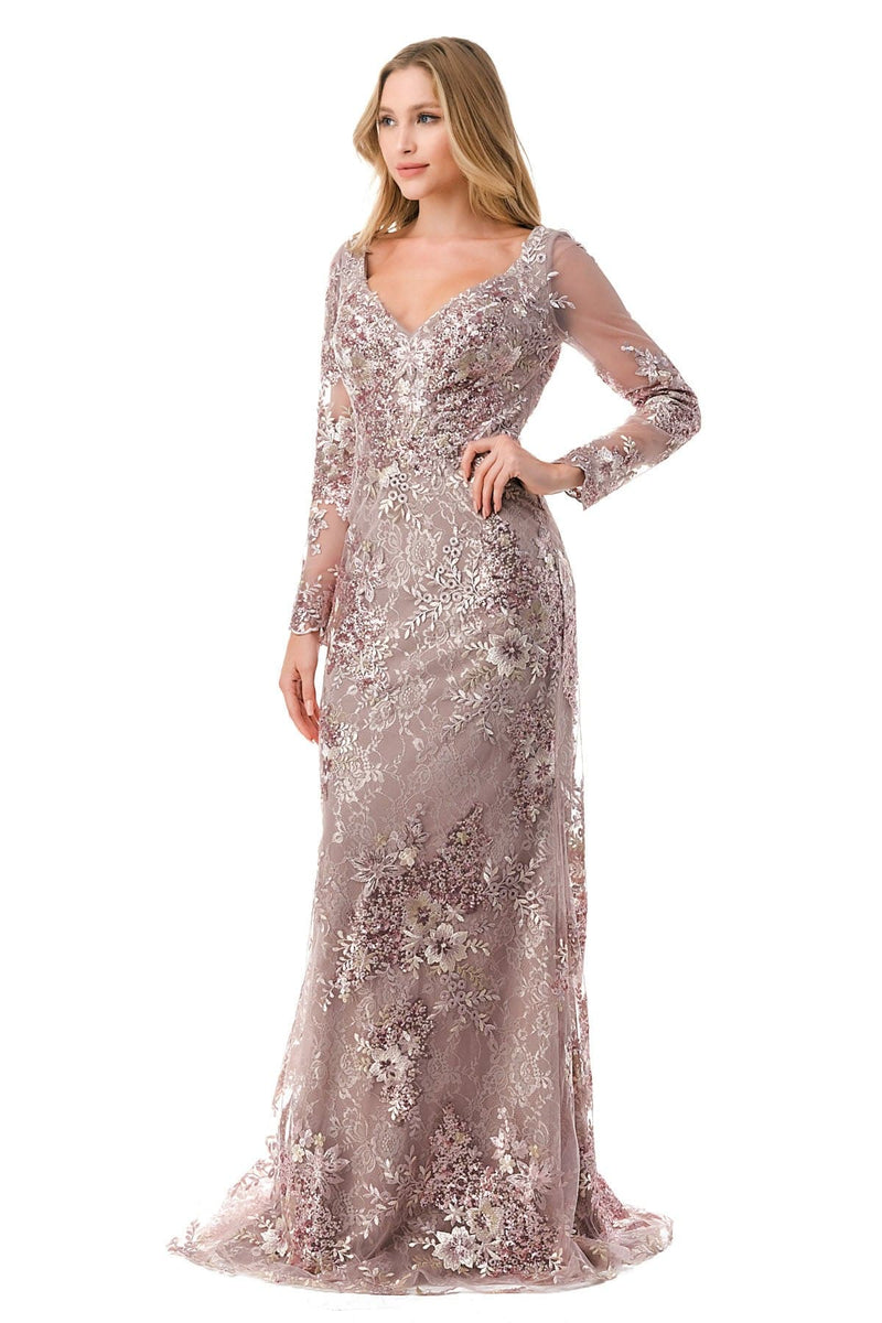 Aspeed M2768F Stunning Floral Lace Mermaid Dress - NORMA REED