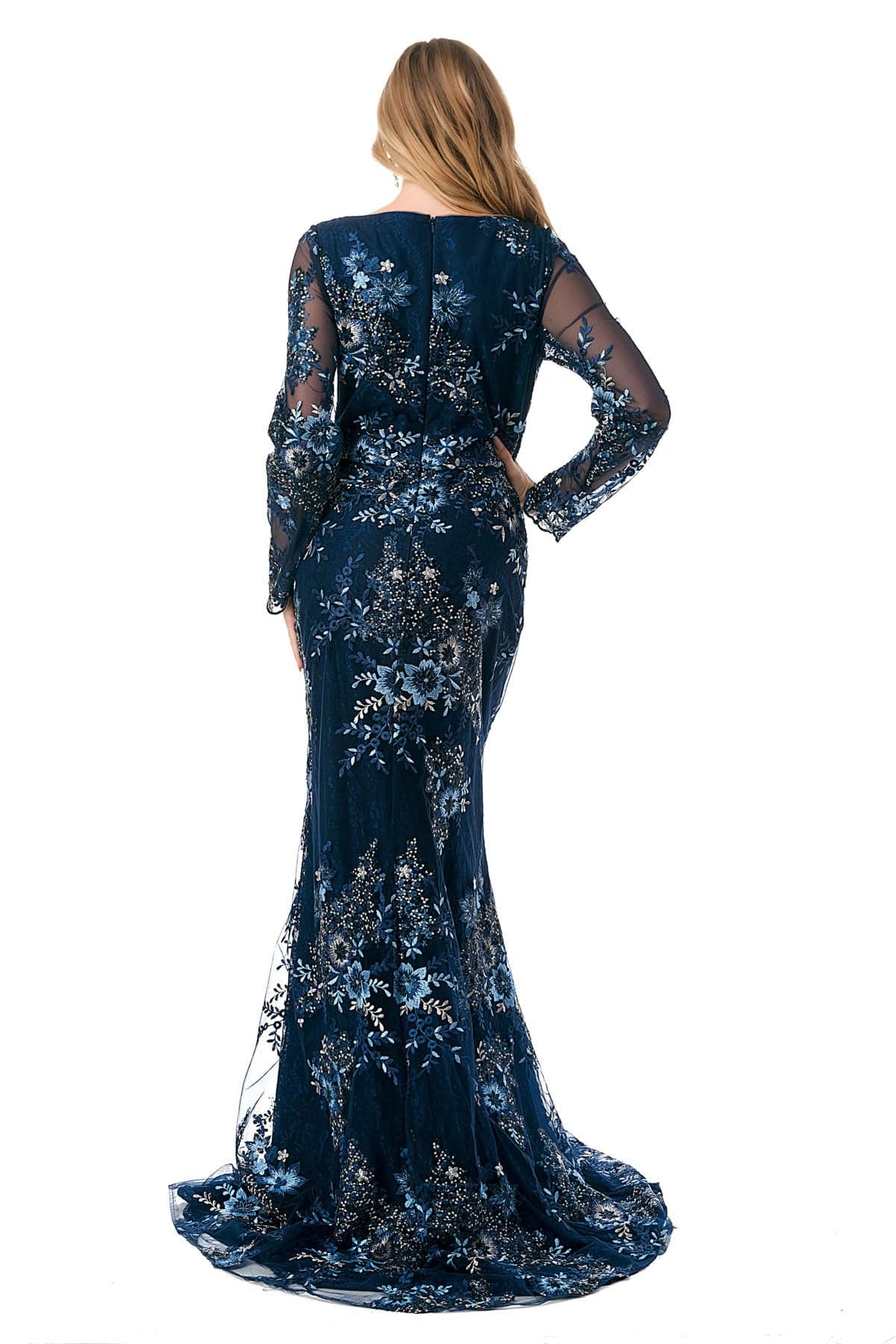 Aspeed M2768F Stunning Floral Lace Mermaid Dress - NORMA REED