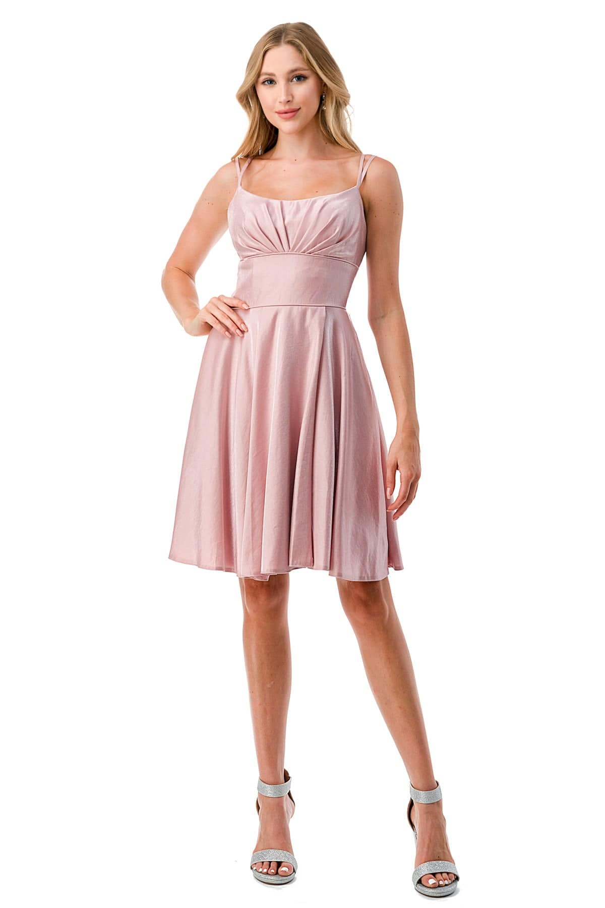 Aspeed S2741M Above Knee Short Dress with Pockets - NORMA REED