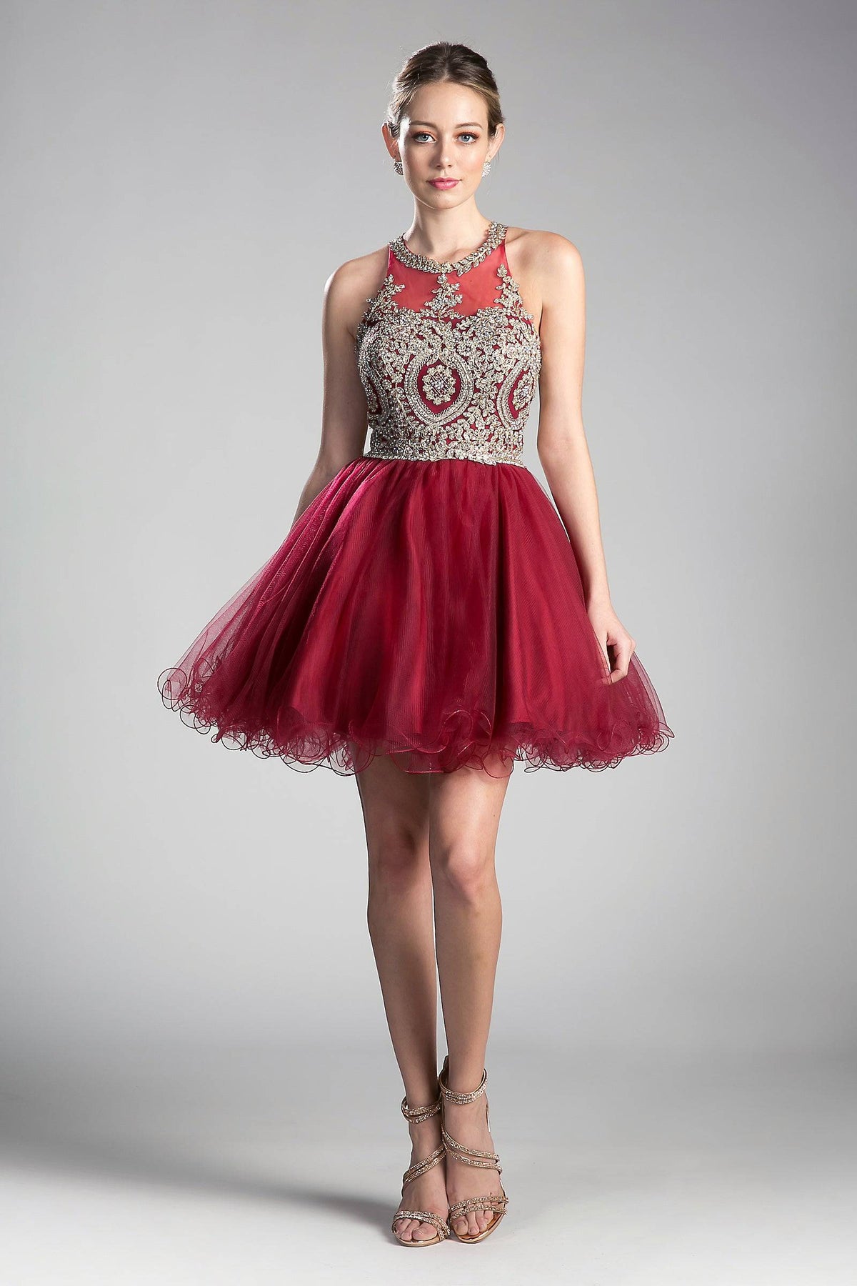 Cinderella Divine UJ0119 Short Grade 8 Graduation Dress - Grade 8 Grad Dresses - NORMA REED